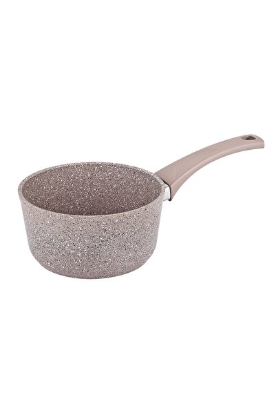 OMS 3217 Tek Parça Bio Granit Sütlük 20x10 Cm Sütlü Kahve Rengi