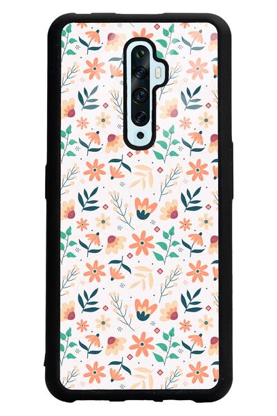 Spoyi Oppo Reno 2z Minik Sonbahar Tasarımlı Glossy Telefon Kılıfı