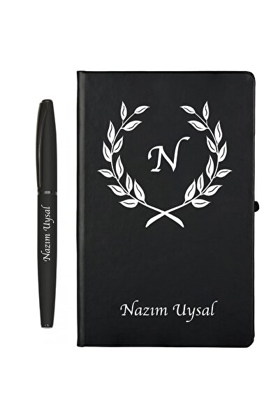 En Promosyon Hediye Isim Baskılı Defter Ve Kalem