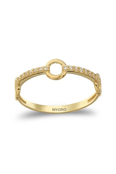 myorogold 14 Ayar Altın Eklem Yüzük