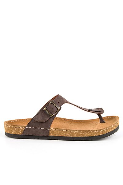 Muya Kenza Anatomical Men's Slippers Brown