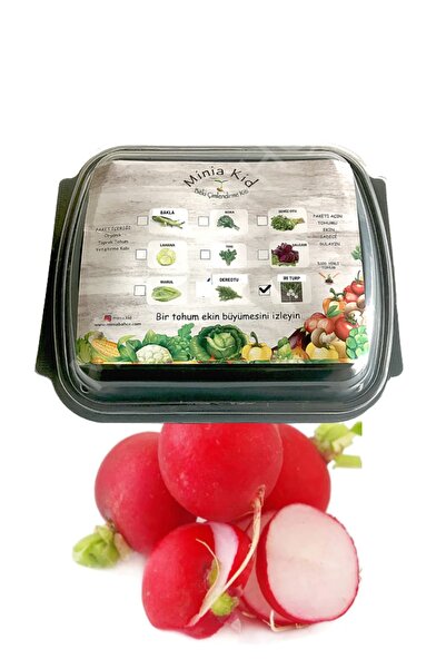 Radish (COARSE RED) Germination Kit