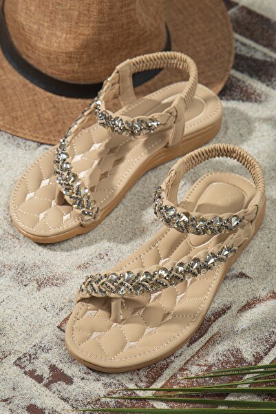 Khayt Sandale de damă Beauty Anatomical Flip Flops Stone Daily