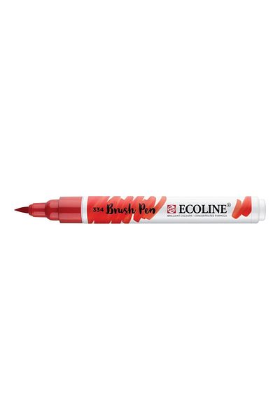 Talens Ecoline Brush Pen Brush Tip Pen 334 Scarlet