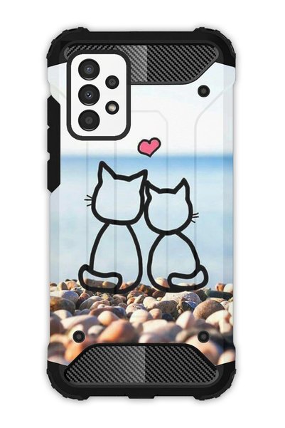 Cekuonline Samsung Galaxy A72 Compatible Case Tank Full Protection Antishock ...