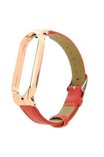 Grc Accessory Xiaomi Mi Band 6 / Mi Band 5 Akıllı Bileklik Metal Çerçeveli De...