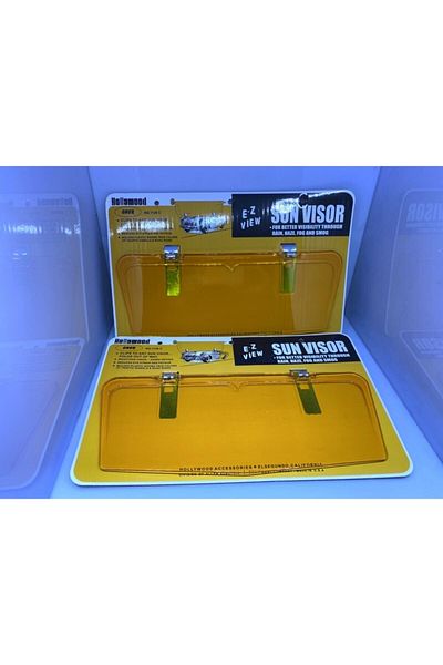 Autokit Yellow Hollywood Sunshade Right Left Set