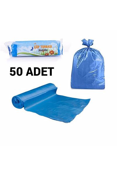 KAZANÇ Super Durable Waterproof Large Size Garbage Bag 10 Rolls 5 Pieces