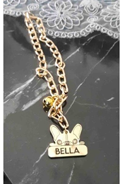 Aker Hediyelik 28ccm Altın Sarısı Zincir + Pleksi Knye + Çan