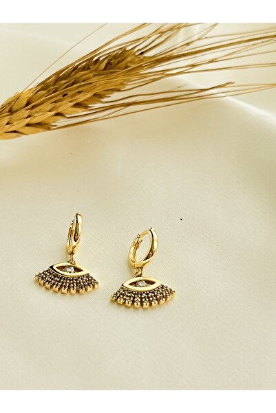 BY DİLEK ÇETİN ACCESSORY أقراط العين حجر الزركون