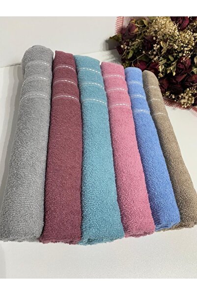 APAYDIN ÇEYİZ Dağıtmalık Renkli Havlu Jakarlı Havlu 45x80