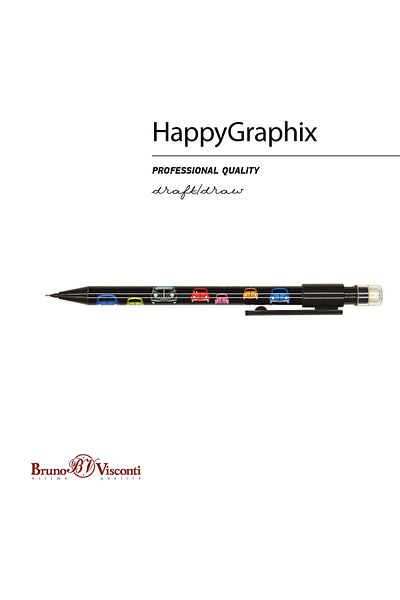 Bruno Visconti happygraphix'' Versatil, Nib Pen 0,7mm Cars
