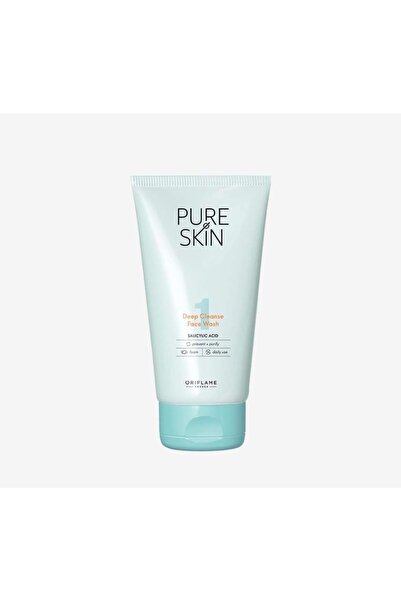 Oriflame Pure Skin Deep Cleanse Yüz Yıkama Jeli (%100 ORJİNAL,BARKODLU URUN) ...