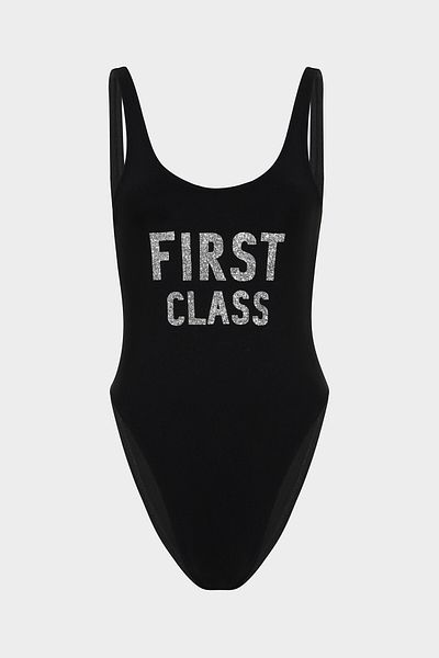 Açelya Okcu Μαγιό First Class Slogan Push Up