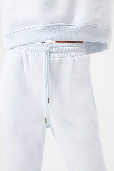 Açelya Okcu Paçası Lastikli Cepli Eşofman Altı