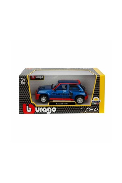 Sunman 0021088 Burago 1:24 Renault 5 Turbo Model Araba