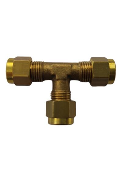 7A MÜHENDİSLİK Bakır Boru Birleştirme T Aparatı 6 Lık (6x6x6mm)