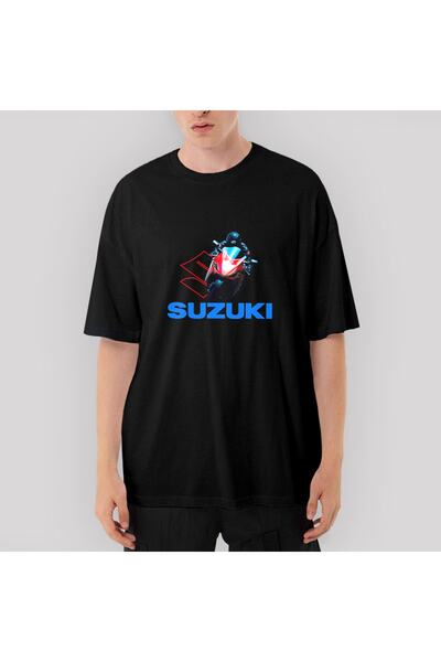 Z zepplin Suzuki Motogp Oversize Чорна футболка