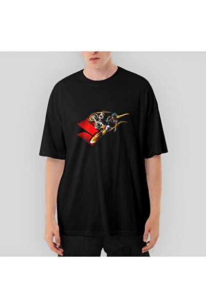 Z zepplin تي شيرت سوزوكي فور أسود كبير الحجم