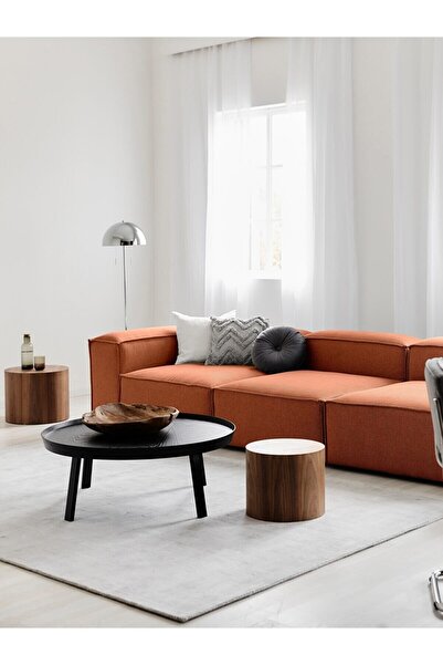 S Home Design Concept Frida 3 Modül Modüler Mini Köşe Koltuk / Üçlü Kanepe, K...