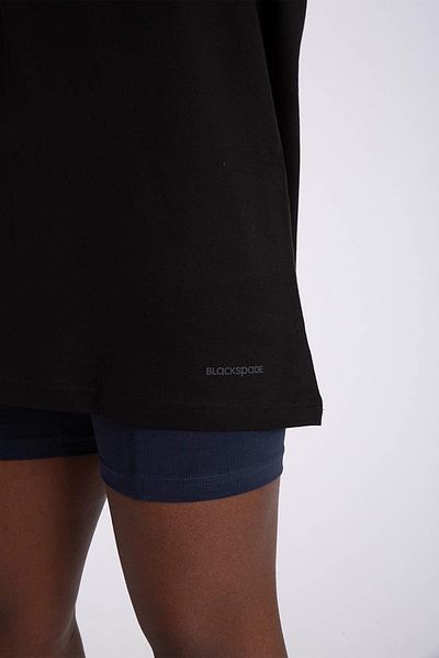 Blackspade قميص داخلي رجالي فضفاض قطعتين باللون الأسود 9225