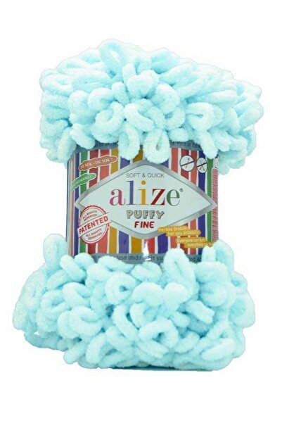 Alize Puffy Fine 522 ( 5 Adet ) El Örgü Ipi