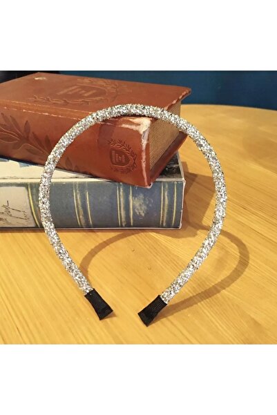 zeynep Z&D Accessory Women's New Season Gray Glitter Crown