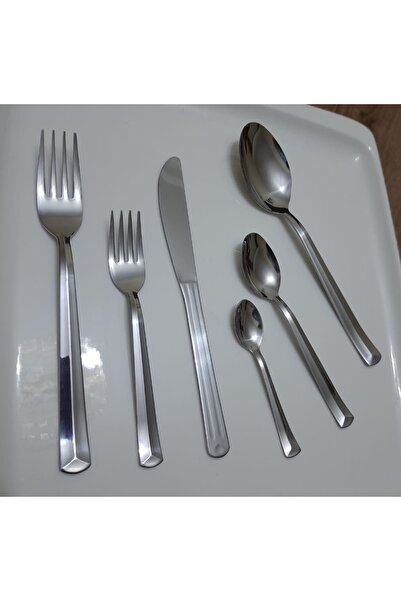 Kardelen Ege 36 Piece Spoon Fork Knife Set for 6 Persons