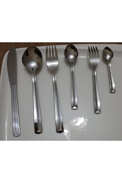 Kardelen Ege 36 Piece Spoon Fork Knife Set for 6 Persons