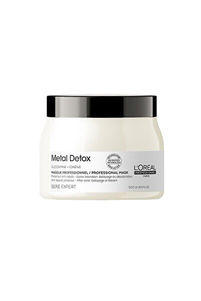 L'Oreal Paris Loreal Serie Expert Metal Detox Işlem Görmüş Saçlar Için Maske 500ml