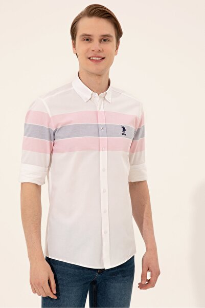 U.S. Polo Assn. Pink Men's Shirt