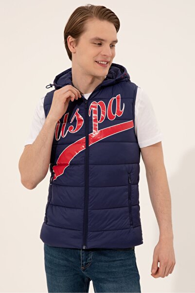 U.S. Polo Assn. Lacivert Erkek Yelek