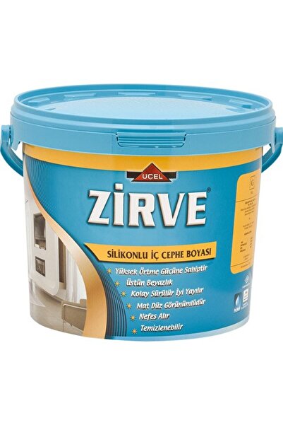 Genel Markalar Tek Zirve Silikonlu Silinebilir Iç Cephe Boyası 7,5 Lt = 10 Kg...