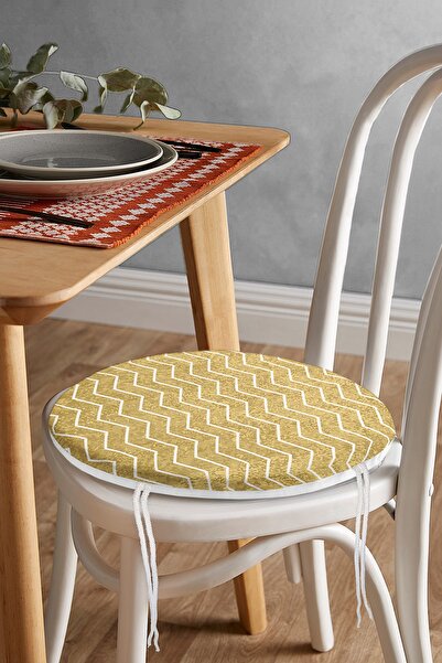 Realhomes Золотий фон з білим геометричним малюнком, цифровий друк, сучасна к...