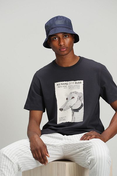 Lufian Best Modern Graphic T-Shirt Black