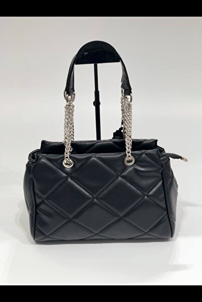 David Rossi Deri Dilimli Önden Fermuarlı Çanta