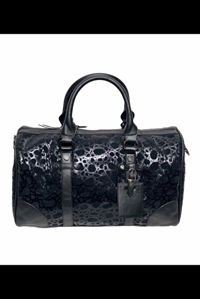 David Rossi Deri Ve Süet Damarlı Spor Çantası