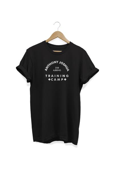 WİDİ Entoni Džošua Štampano crna T-shirt
