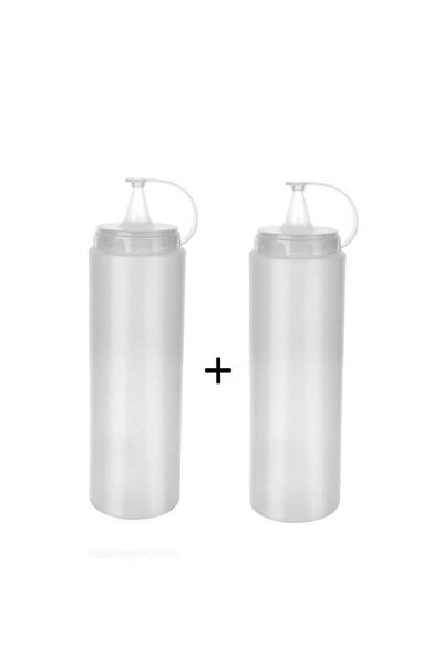 Titiz Plastik Titiz Sos Şişesi 2'li Yağlık Sirkelik Sosluk Sızdırmaz Kapak Bp...