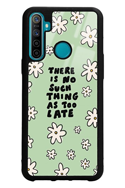 Spoyi Oppo Realme 5i Papatyalı Thing Tasarımlı Glossy Telefon Kılıfı