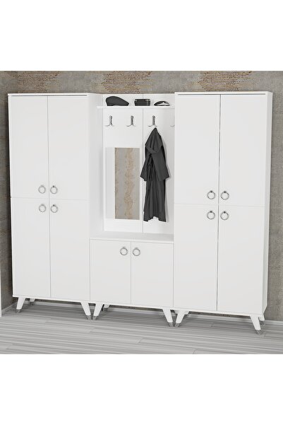 Kalender Dekor Sonia-5-4-4 Sn01 Ayakkabılık Vestiyer Portmanto