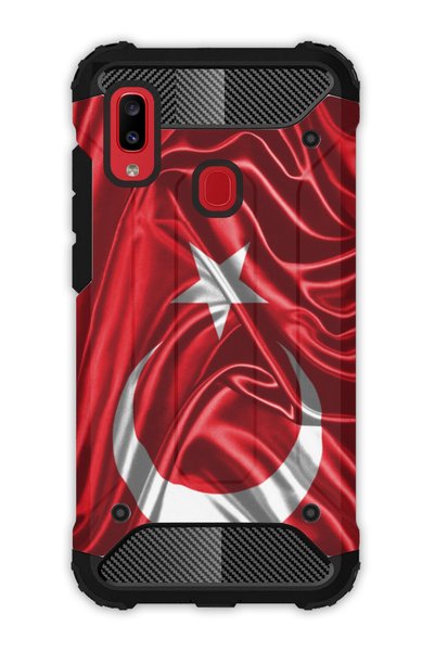 Cekuonline Samsung Galaxy A20 A30 Compatible Case Tank Full Protection Antish...