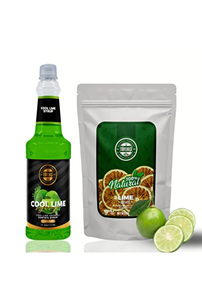 By Tüfekçi Cool Lime Konsantresi 750ml Ve %100 Natural Lime Kurusu 50gr Avant...