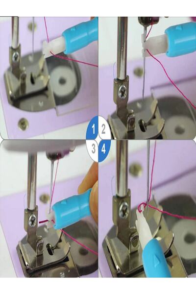 Singer Lüx Singer Beko Dikiş Makinesi Ve El Iğnesine Kolay Iplik Geçirme,makine Iğnesini Kolay Takma Aparatı