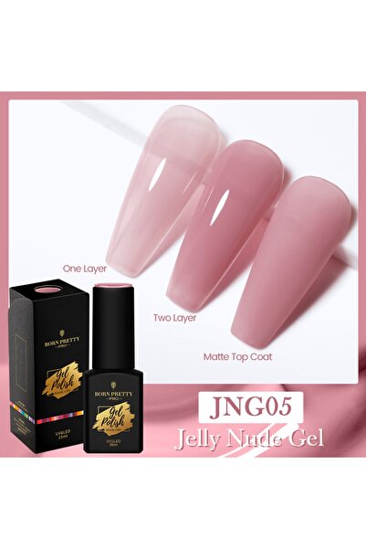 Born Pretty Jelly Nude Gel ( Kalıcı Oje ) Jng05 15 ml