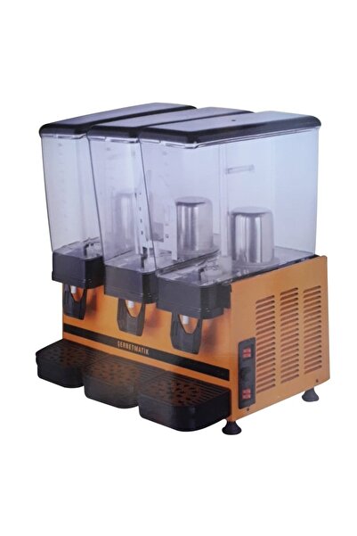 şerbetmatik Üçlü Limonata Ayran Makinesi Limonata + Limonata + Ayran