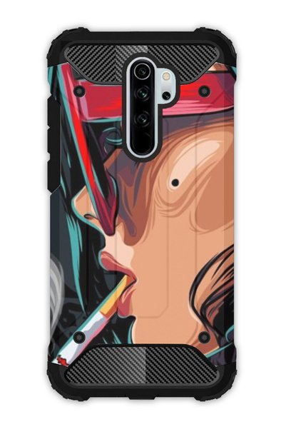 Cekuonline Xiaomi Redmi Note 8 Pro Compatible Case Tank Full Protection Antis...