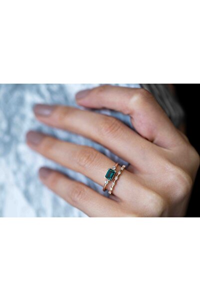 Reis Kuyumculuk Ala Feraye Kare Zümrüt