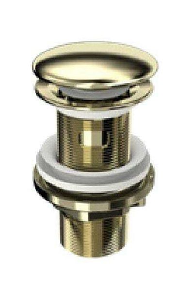 İZYAPI Pop-Pop Porcelain Sink Siphon (Golden) - Including Bellows