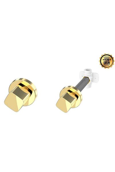 İZYAPI Trace Structure 20 Mm (square) Built-in Intermediate Cut-off Valve Bt7030a (gold) Gold